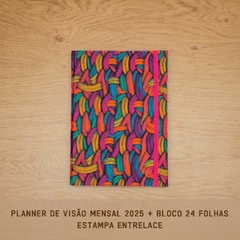 PLANNER VISÃO MENSAL 2025 + BLOCO 24 FOLHAS na internet