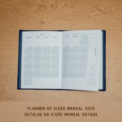 PLANNER VISÃO MENSAL 2025 - comprar online