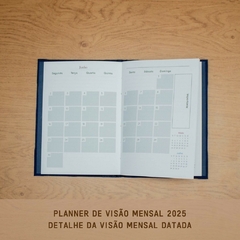 PLANNER VISÃO MENSAL 2025 - PRONTA ENTREGA - comprar online