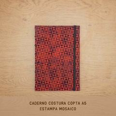 CADERNO COSTURA COPTA A5 - COLEÇÃO DE PLANNERS 2025 - PRONTA ENTREGA - comprar online