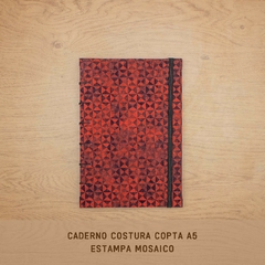 CADERNO COSTURA COPTA A5 - COLEÇÃO DE PLANNERS 2025 - comprar online