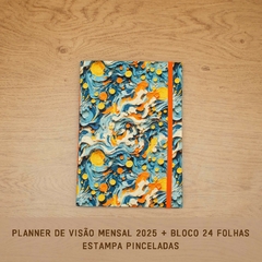 Imagem do PLANNER VISÃO MENSAL 2025 + BLOCO 24 FOLHAS