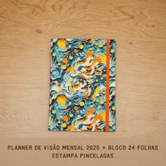 Imagem do PLANNER VISÃO MENSAL 2025 + BLOCO 24 FOLHAS - PRONTA ENTREGA