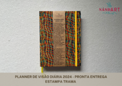 PLANNER VISÃO DIÁRIA 2024 - PRONTA ENTREGA - comprar online