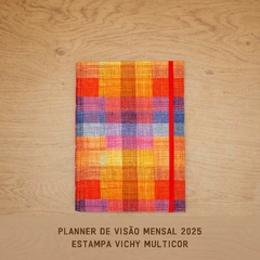 PLANNER VISÃO MENSAL 2025 - Nandart