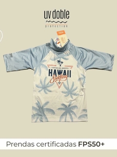 REMERA HAWAI PALM MANGA 3/4