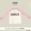 REMERA SMILE MANGA LARGA