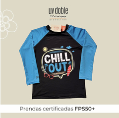 REMERA CHILL OUT MANGA LARGA