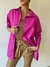 CAMISACO ECOCUERO #OMG FUCSIA - comprar online