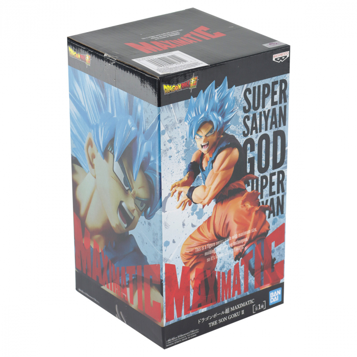 Boneco Dragon Ball Super Goku Super Sayajin God - Bandai - Bandai