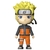 Boneco Naruto Uzumaki Chibi - Naturo Shippuden