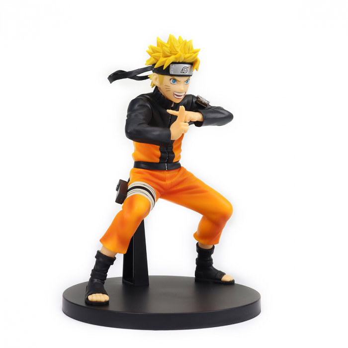 Boneco Anime Naruto Brinquedo Colecionavel 17 cm Naruto Uzumaki Sasuke  Uchiha