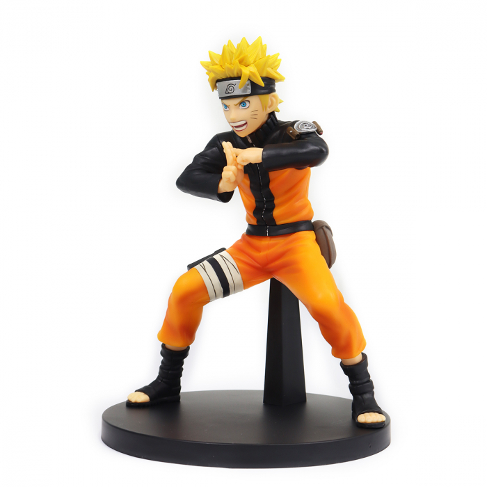 Boneco Anime Naruto Brinquedo Colecionavel 17 cm Naruto Uzumaki Sasuke  Uchiha