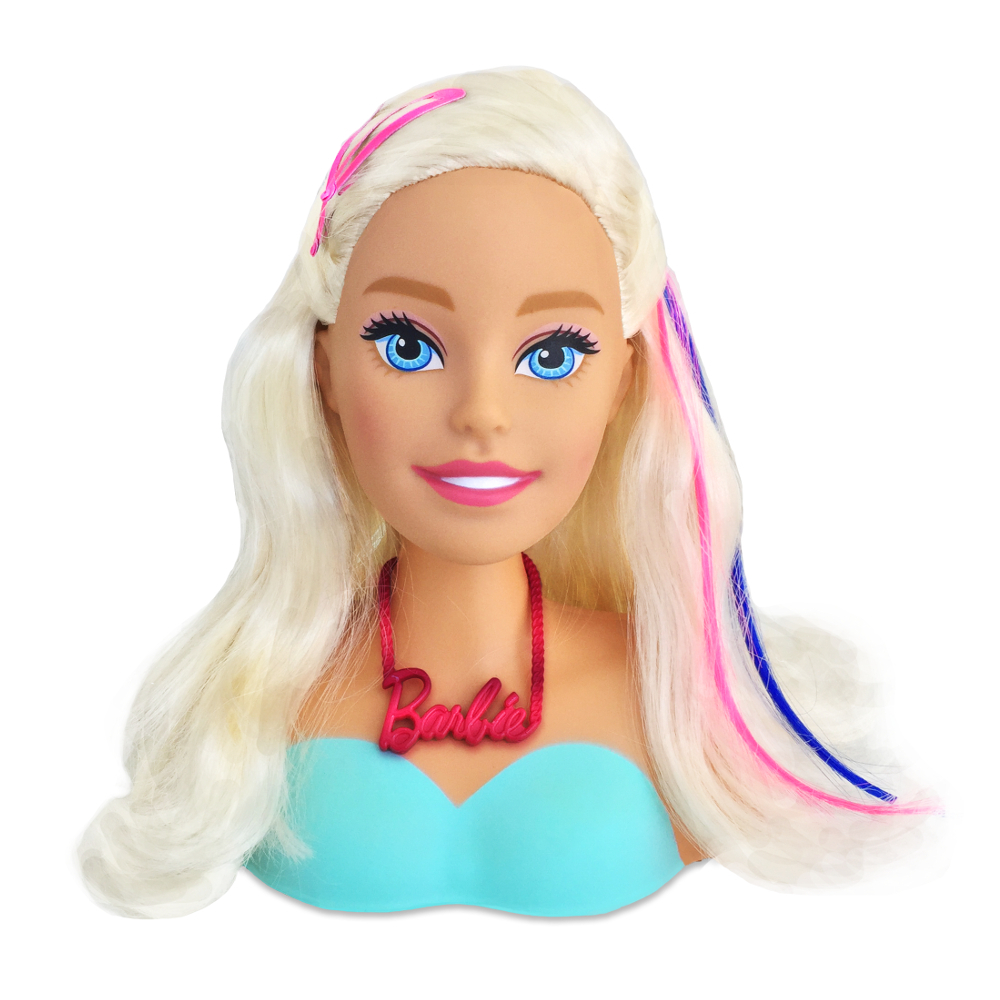 Boneca Barbie Busto Pentear Maquiar Maquiagem Mattel