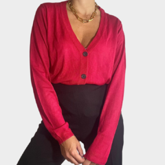 Cardigan Fucsia TNG - NOVO na internet