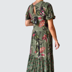 Vestido Midi Estampado NOVO - Colcci na internet