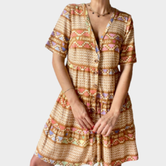 Vestido Estampado NOVO - FARM - comprar online