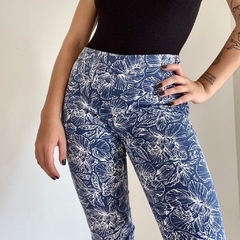 Calça Skinny Estampada