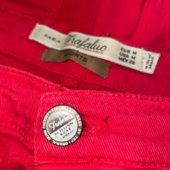 Short Jeans Vermelho - Zara - loja online