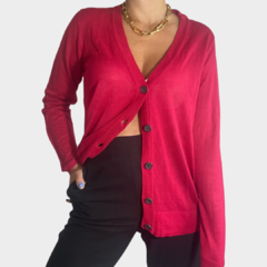 Cardigan Fucsia TNG - NOVO - comprar online