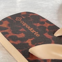 Chinelo Animal Print NOVO - Capodarte - Fridaria Second Hand Store