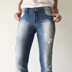 Jeans Skinny Destroyed - Hering