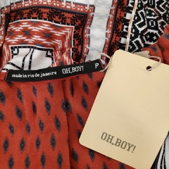 Calça Clochard Estampada NOVA - OhBoy na internet