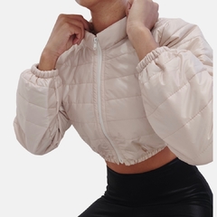 Jaqueta Cropped Rosé NOVA - Forever21