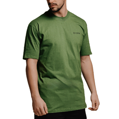 Camiseta Masculina Básica Mabe Verde Oliva na internet