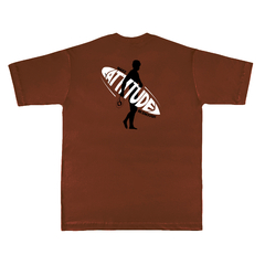 Camiseta Masculina Surfer Mabe Marrom