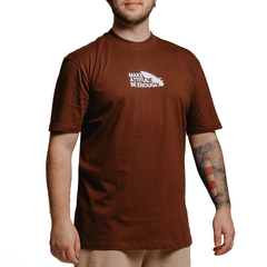 Camiseta Masculina Surfer Mabe Marrom - loja online