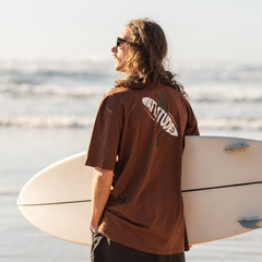 Camiseta Masculina Surfer Mabe Marrom na internet