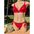 Conjunto da linha sexy red