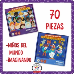 ROMPECABEZAS X 70 PIEZAS/ Imaguinando o niños del mundo