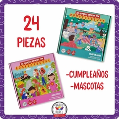 ROMPECABEZAS MASCOTAS -24 PIEZAS MIS PRIMEROS DESAFIOS