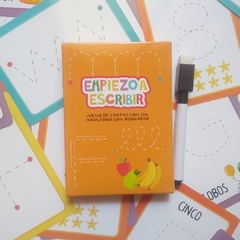 JUEGO DE CARTAS Empiezo a escribir IMPRENTA / CARTAS EDUCAR - PICCOLI