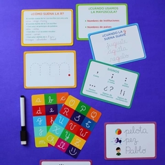 JUEGO DE CARTAS Empiezo a escribir IMPRENTA / CARTAS EDUCAR en internet