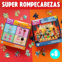 SUPER ROMPECABEZAS DE 210 PIEZAS