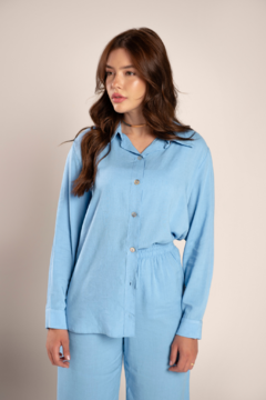 Camisa Sarah - Azul - loja online