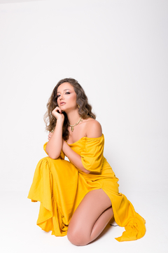 Vestido Catarina - Amarelo Dijon - Ressoa | Shop Now