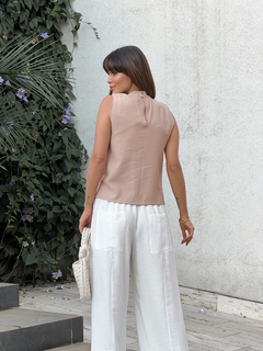 Blusa Dani - Nude - loja online