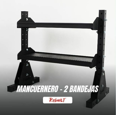 Mancuernero universal de 2 bandejas