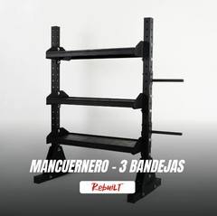 Mancuernero universal de 3 niveles