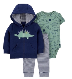 Set Campera Dino Verde x3 - Carter´s