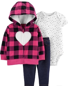 Trio Campera Corazón - Carter´s