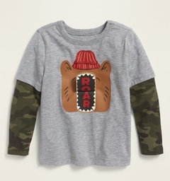 Remera oso roar - Old Navy