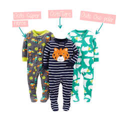 Ositos Super heroe-Tigre-Oso polar - Simple Joys Carter´s - comprar online