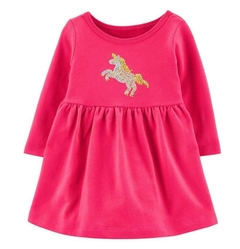 Set Vestido Unicornio Pailletes - Carter's