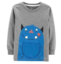 Remera Monster Snacks-Carter's - comprar online