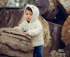 Campera Teddy natural-Skidi - Keiki